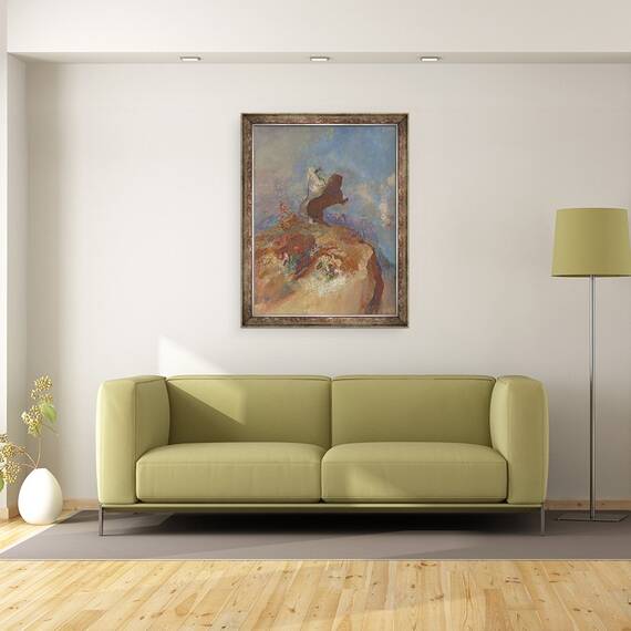 Tablou inramat - Odilon Redon - Apollo, 60 x 80 cm - 2- Roveli