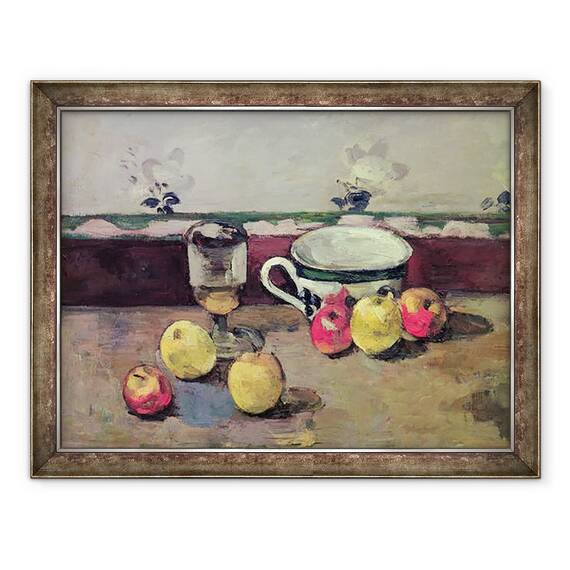 Tablou inramat - Paul Cezanne - Natura moarta, 60 x 80 cm - - Roveli