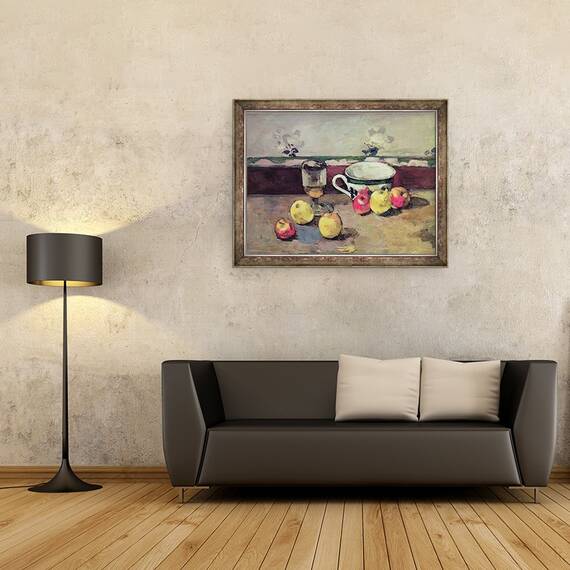 Tablou inramat - Paul Cezanne - Natura moarta, 60 x 80 cm - 2- Roveli