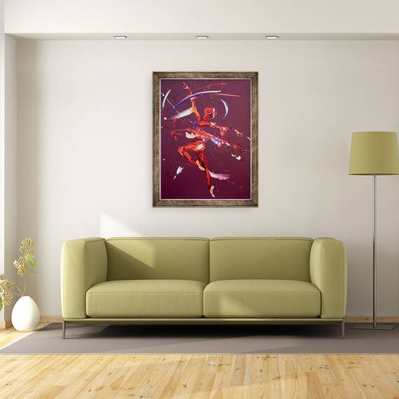 Tablou inramat - Penny Warden - Rapsodia, 2014, 60 x 80 cm - 2- Roveli