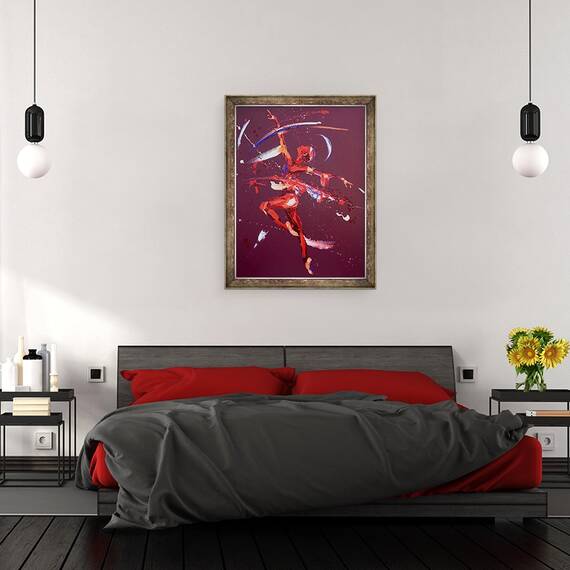 Tablou inramat - Penny Warden - Rapsodia, 2014, 60 x 80 cm - 3- Roveli