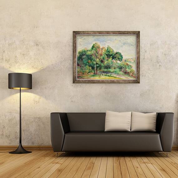 Tablou inramat - Pierre Auguste Renoir - peisaj, 60 x 80 cm - 2- Roveli