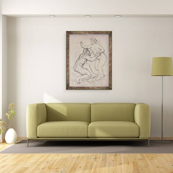 Tablou inramat - Pierre Auguste Renoir - Raul Scamander, 60 x 80 cm - 2- Roveli