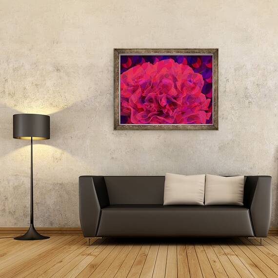 Tablou inramat - Scott J. Davis - Garoafe, 60 x 80 cm - 2- Roveli