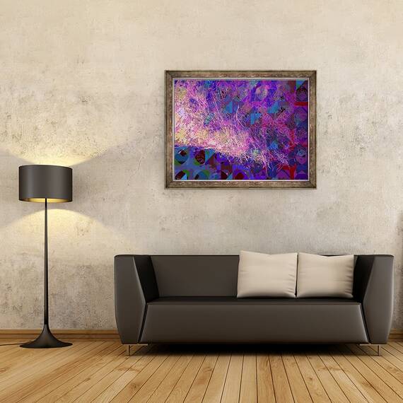 Tablou inramat - Scott J. Davis - Iluminare, 60 x 80 cm - 2- Roveli