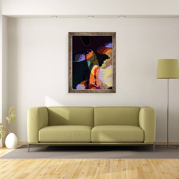 Tablou inramat - Scott J. Davis - Mozart, 60 x 80 cm - 2- Roveli