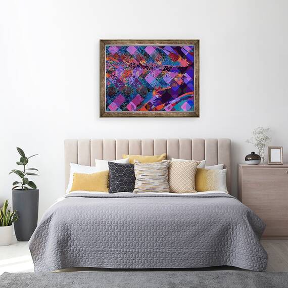 Tablou inramat - Scott J. Davis - Pene, 60 x 80 cm - 3- Roveli