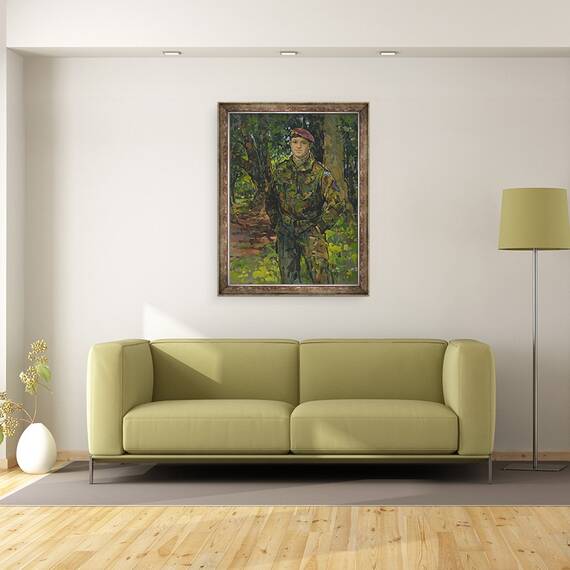 Tablou inramat - Susan Ryder - Phil, 60 x 80 cm - 2- Roveli
