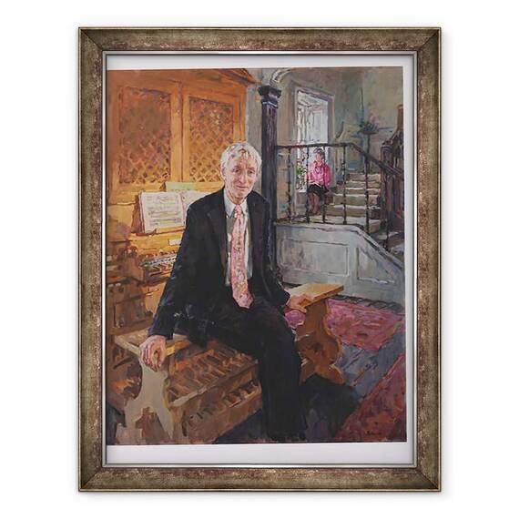 Tablou inramat - Susan Ryder - Sir Michael Scholar, 60 x 80 cm - - Roveli