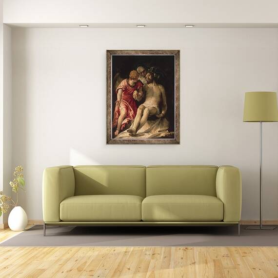 Tablou inramat - Veronese - Pieta, 60 x 80 cm - 2- Roveli