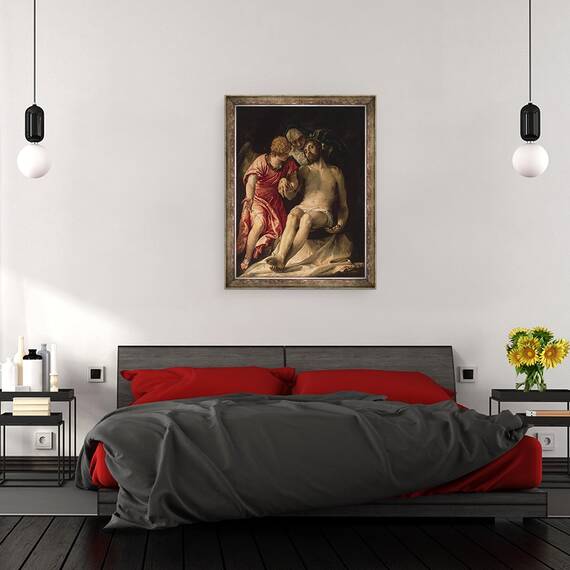 Tablou inramat - Veronese - Pieta, 60 x 80 cm - 3- Roveli