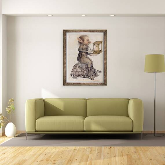 Tablou inramat - Wayne Anderson - Grabeste-te, 60 x 80 cm - 2- Roveli