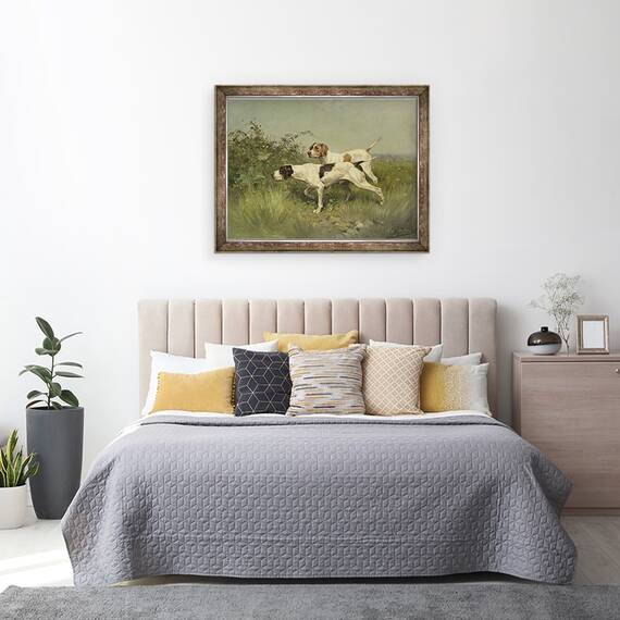 Tablou inramat - Charles Oliver de Penne - Doua indicii, 60 x 80 cm - 3- Roveli