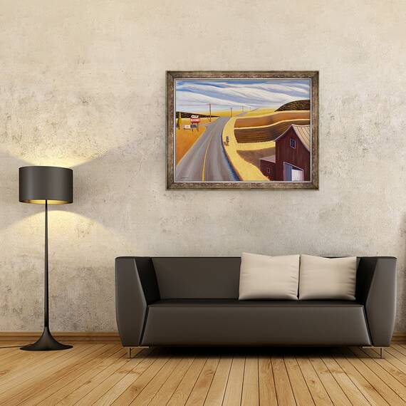 Tablou inramat - David Arsenault - Camere, 60 x 80 cm - 2- Roveli