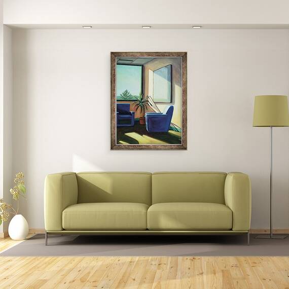 Tablou inramat - David Arsenault - conversatie, 60 x 80 cm - 2- Roveli