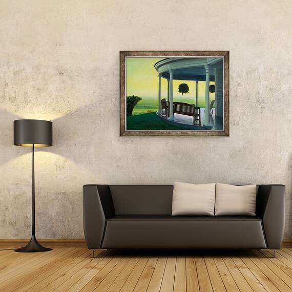Tablou inramat - David Arsenault - Joshua pe mare, 60 x 80 cm - 2- Roveli