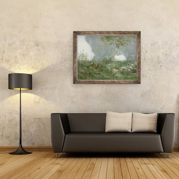 Tablou inramat - Jean Baptiste Camille Corot - Souvenir de Mortefontaine, 60 x 80 cm - 2- Roveli