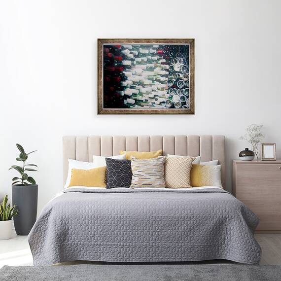 Tablou inramat - Lincoln Seligman - Crama, 60 x 80 cm - 3- Roveli