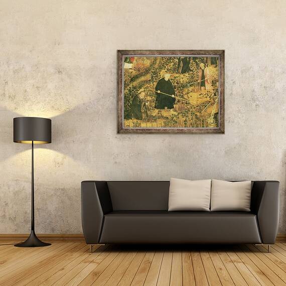 Tablou inramat - Lucas Cranach the Younger - Podgoria Domnului, 60 x 80 cm - 2- Roveli