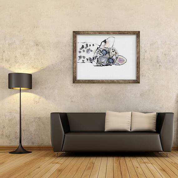 Tablou inramat - Mark Adlington - Leopard I, 60 x 80 cm - 2- Roveli