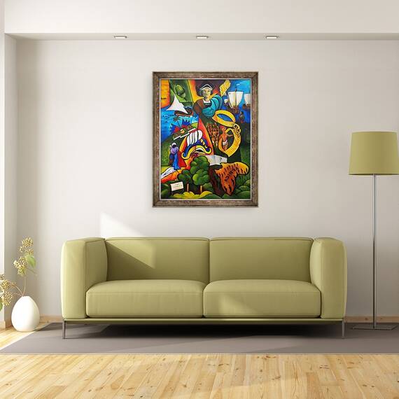 Tablou inramat - Patricia Brintle - Speranta la rasarit, 60 x 80 cm - 2- Roveli