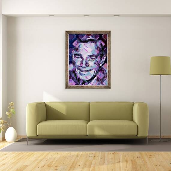 Tablou inramat - Scott J. Davis - Randolph Scott, 60 x 80 cm - 2- Roveli