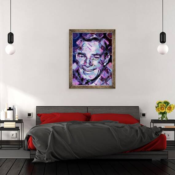 Tablou inramat - Scott J. Davis - Randolph Scott, 60 x 80 cm - 3- Roveli
