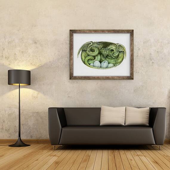 Tablou inramat - Wayne Anderson - Amphisbaena, 60 x 80 cm - 2- Roveli