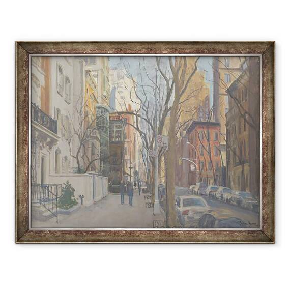 Tablou inramat - Julian Barrow - str. East 70th, 60 x 80 cm - - Roveli