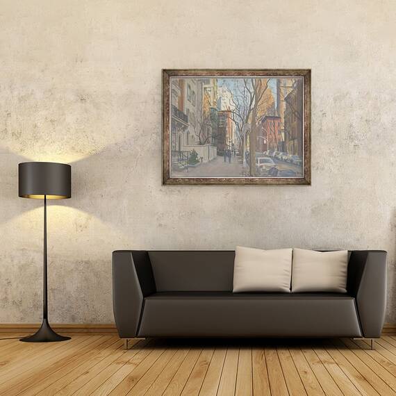 Tablou inramat - Julian Barrow - str. East 70th, 60 x 80 cm - 2- Roveli