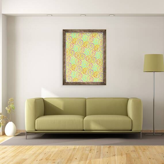 Tablou inramat - Louisa Hereford - Doodles, 60 x 80 cm - 2- Roveli