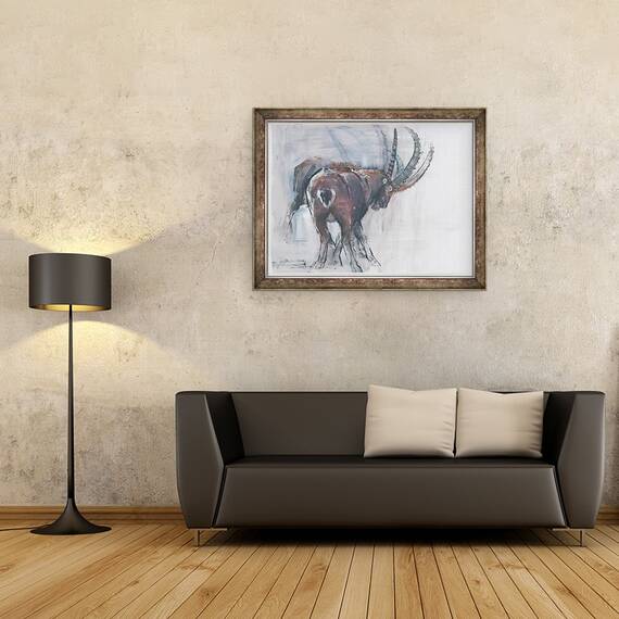 Tablou inramat - Mark Adlington - Headlock, 60 x 80 cm - 2- Roveli
