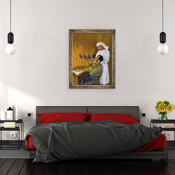 Tablou inramat - Colin Bootman - Side by Side, 60 x 80 cm - 3- Roveli