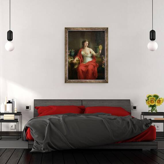 Tablou inramat - Marie Genevieve Bouliard - Aspasia, 60 x 80 cm - 3- Roveli
