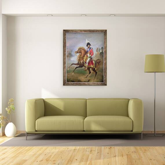 Tablou inramat - Joseph Franque - Joachim Murat 1767-1815 calare, 60 x 80 cm - 2- Roveli