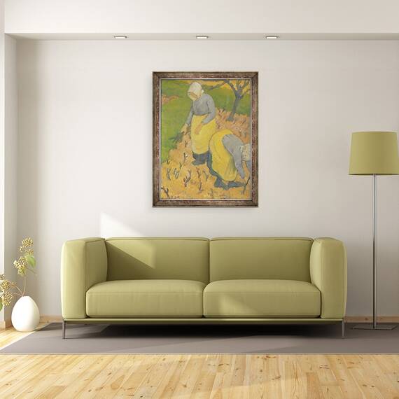 Tablou inramat - Paul Serusier - Femeile din podgorie, 60 x 80 cm - 2- Roveli