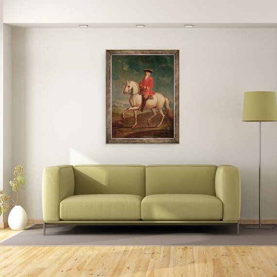 Tablou inramat - Pietro Longhi - Plimbare, 60 x 80 cm - 2- Roveli