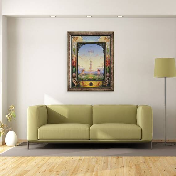 Tablou inramat - Philipp Otto Runge - Neata, 70 x 90 cm - 2- Roveli