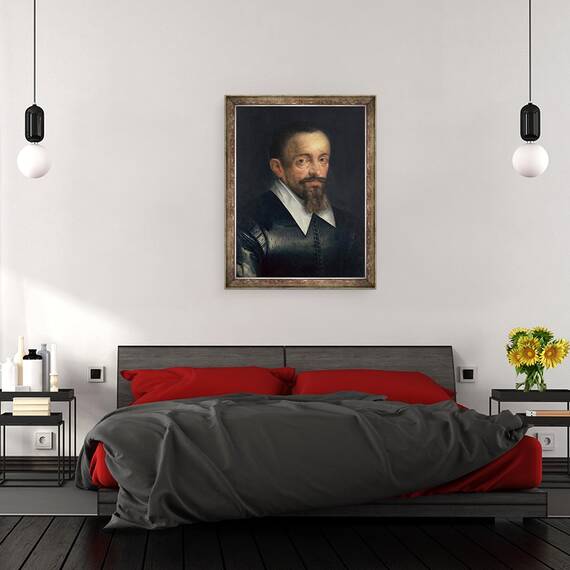Tablou inramat - Hans von Aachen - Johannes Kepler, 70 x 90 cm - 3- Roveli