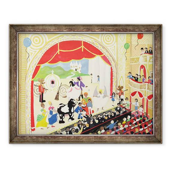 Tablou inramat - Judy Joel - Pantomima, 70 x 90 cm - - Roveli