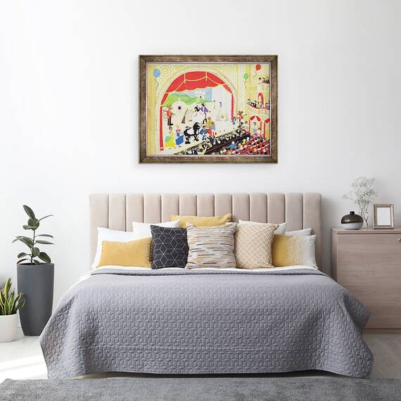 Tablou inramat - Judy Joel - Pantomima, 70 x 90 cm - 3- Roveli