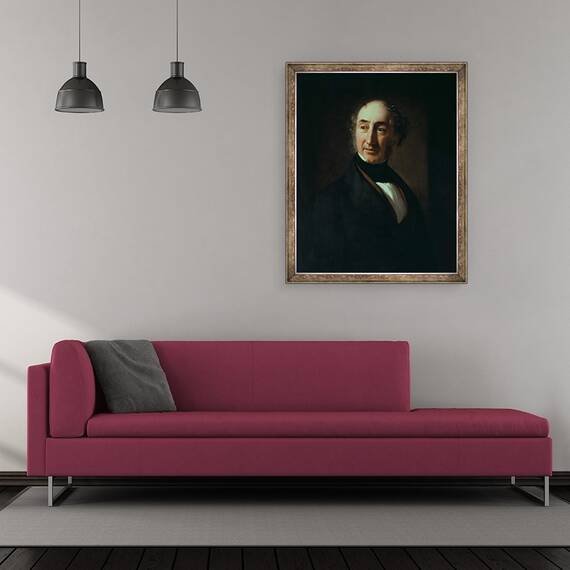 Tablou inramat - Spiridione Gambardella - Sir William Jackson Hooker, 50 x 60 cm - 2- Roveli
