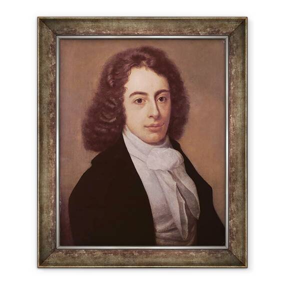 Tablou inramat - Peter van Dyke - Portretul lui Robert Southey-, 50 x 60 cm - - Roveli