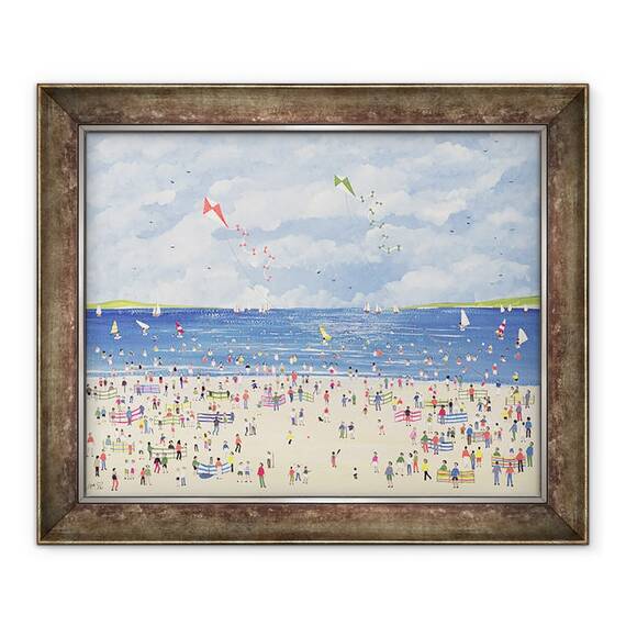 Tablou inramat - Judy Joel - Plaja Nor, 50 x 60 cm - - Roveli