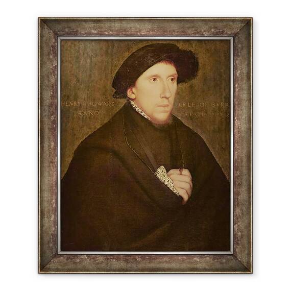 Tablou inramat - Hans Holbein the Younger - Henry Howard, Conte de Surrey, 50 x 60 cm - - Roveli