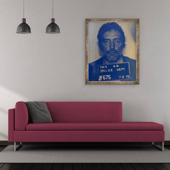 Tablou inramat - David Studwell - Dennis Hopper I, 50 x 60 cm - 2- Roveli