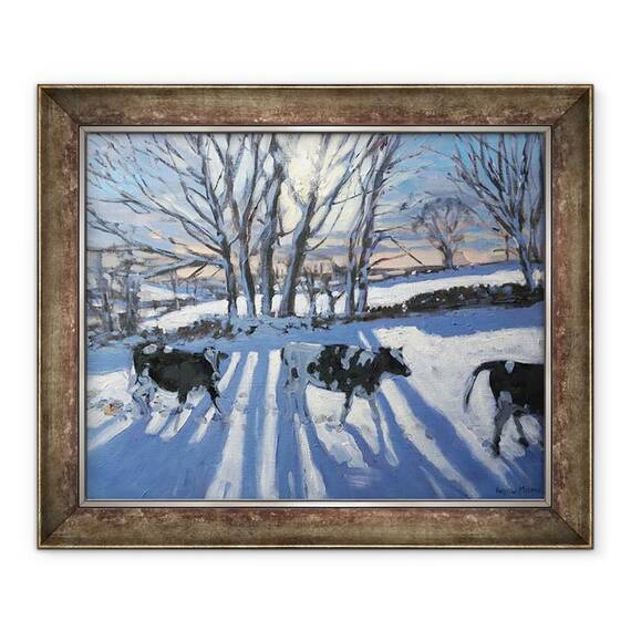 Tablou inramat - Andrew Macara - Vaci frieziene, 50 x 60 cm - - Roveli