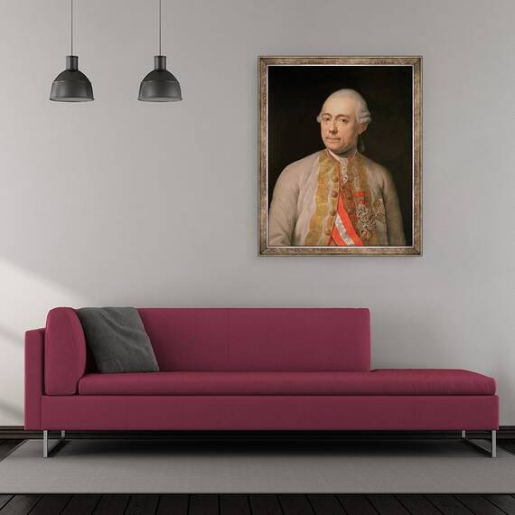 Tablou inramat - Scoala Austriaca - Francis Maurice Lacy, 50 x 60 cm - 2- Roveli
