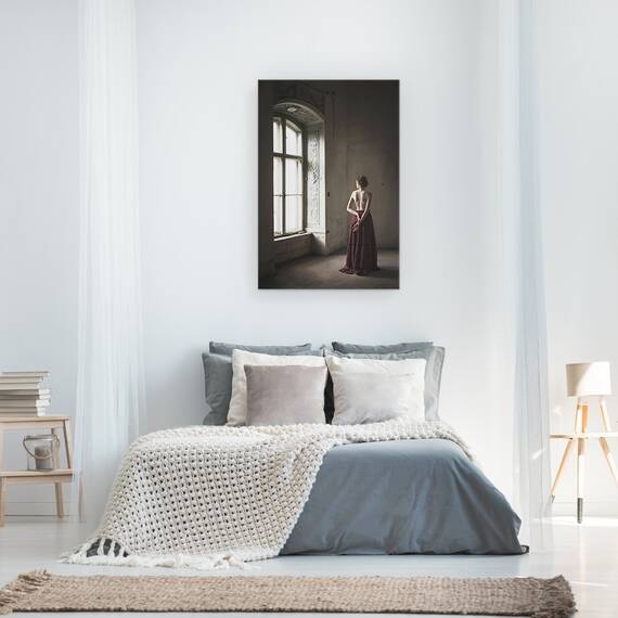 Tablou canvas - Fereastra, In Spate, Lumina, 60 x 90 cm - 3- Roveli