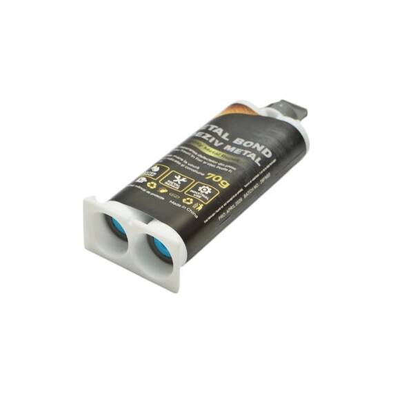 Adeziv epoxidic bicomponent metal 70 g fier otel reparatii Cod: BK00491 - 2- Roveli
